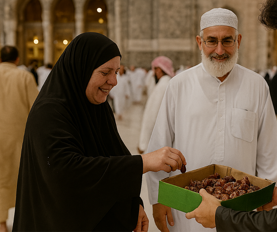 Distribute Dates In Makkah & Madinah