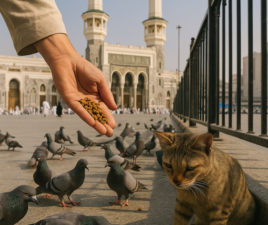 Feed the Cats & Birds of the Haram