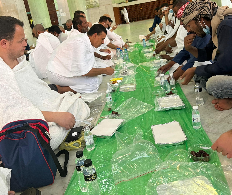 Feed the Fasting Inside Haramain Shareefain